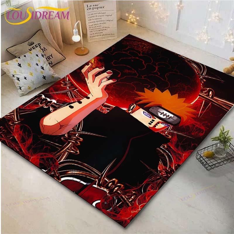 Напольный коврик с принтом аниме Наруто Коврики для гостиной Спальня Прикроватный ковер на эркер