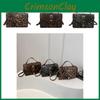 Eyecatching Leopard Retro Print Crossbody Bag For Women With Comfortable Single Strap And Stylish Design Perfect For Daily Use