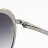 CHANEL sunglasses 4206 Silver / blue plastic Women Used