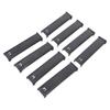 Metal Pipe Sliding Sleeve Fitness Equipment Hollow Plastic Sleeve Glides Square Tube Sleeve Fitness Equipment Accessories