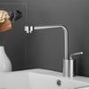 Tuqiu Смеситель для ванной комнаты золотой матовый, смеситель для раковины, горячая холодная вода, черный смеситель для раковины, латунный смеситель, кухонный смеситель, поворотный излив для раковины