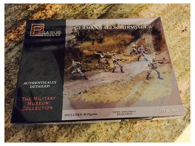 Platts PH7224 Набор фигурок Fallschirmjager ВВС Германии 1/72