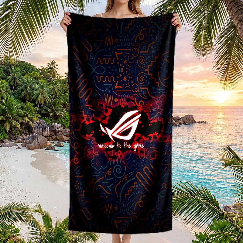 Rog Fashion Beach Towel: Ideal for Summer Adventures Soft, absorbent and quick drying suitable for swimming and bathing