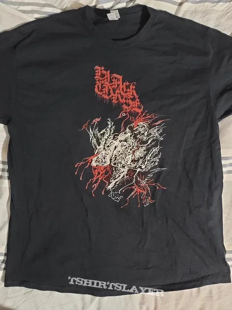 Unisex Short Sleeve Crew Neck Cotton T Shirt Black Curse Demon