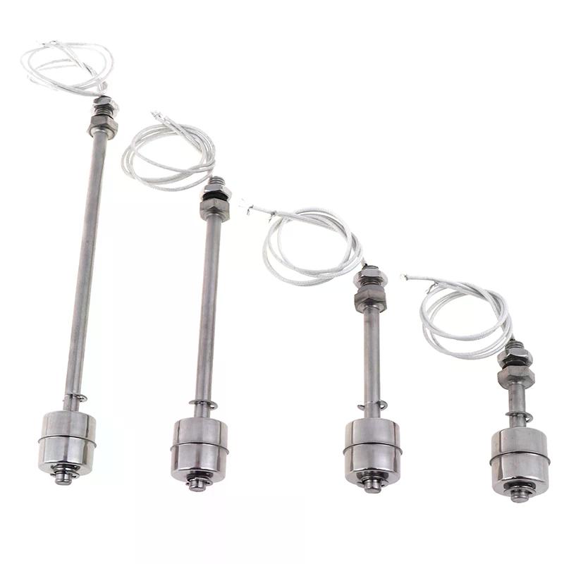 1Pcs Mini Indicator Vertical Water Level Sensor Stainless Steel Float Switch
