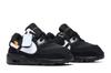 Детские кроссовки Nike Air Max 90 Off-White Черный (ТД) Черный/Белый-Конус-Черный