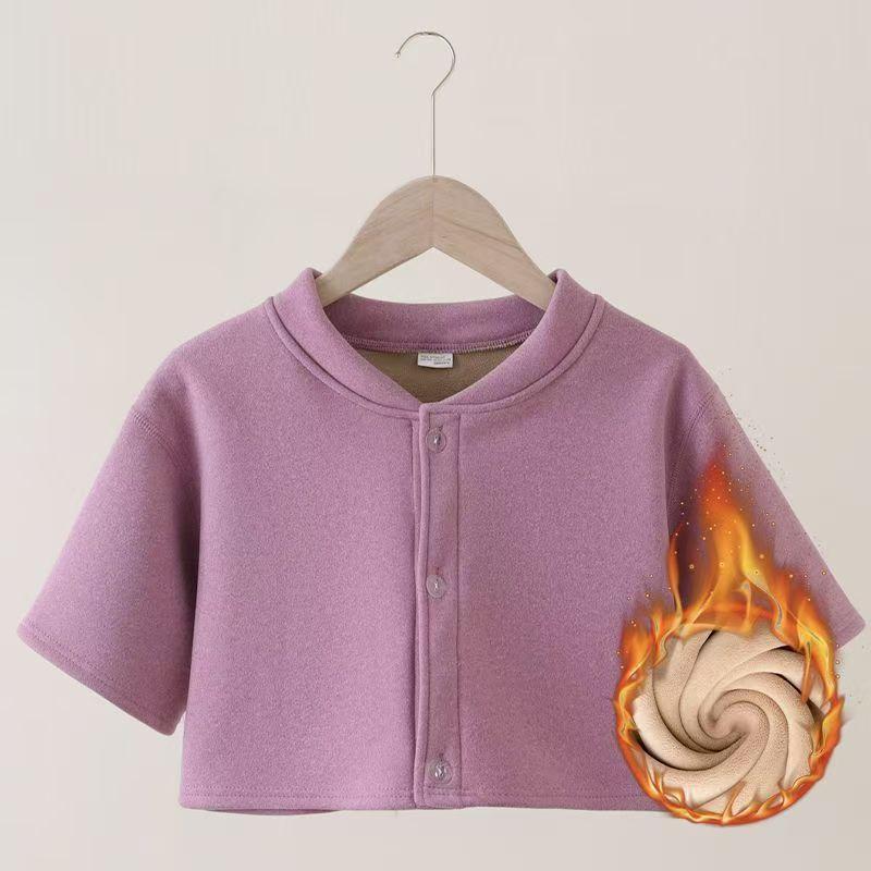 Бархатный кардиган для беременных: Защита плеч и талии, Короткий рукав, Теплая пижама для осени и зимы