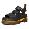 Dr. Martens Минималистичные удобные сандалии на одном ремешке женские сандалии черные 30579001