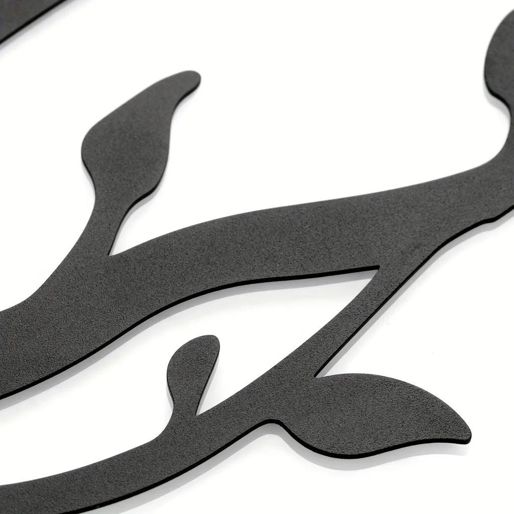 3 шт./набор Металлическое настенное искусство Древо Жизни - Декор ветвей для украшения стен гостиной и офиса