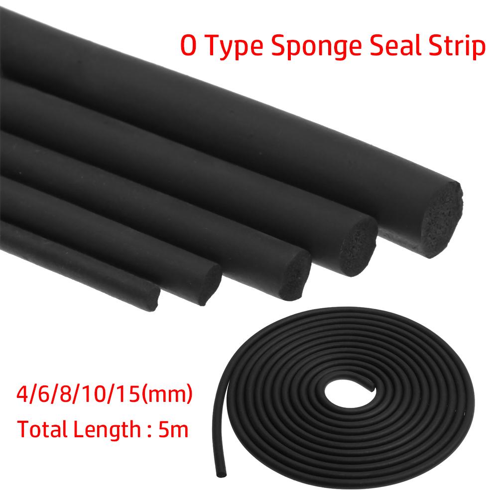 Industrial Heat Resisting O Shape Car Door Edge Protector Seal Strip Draught Excluder Weatherstrip