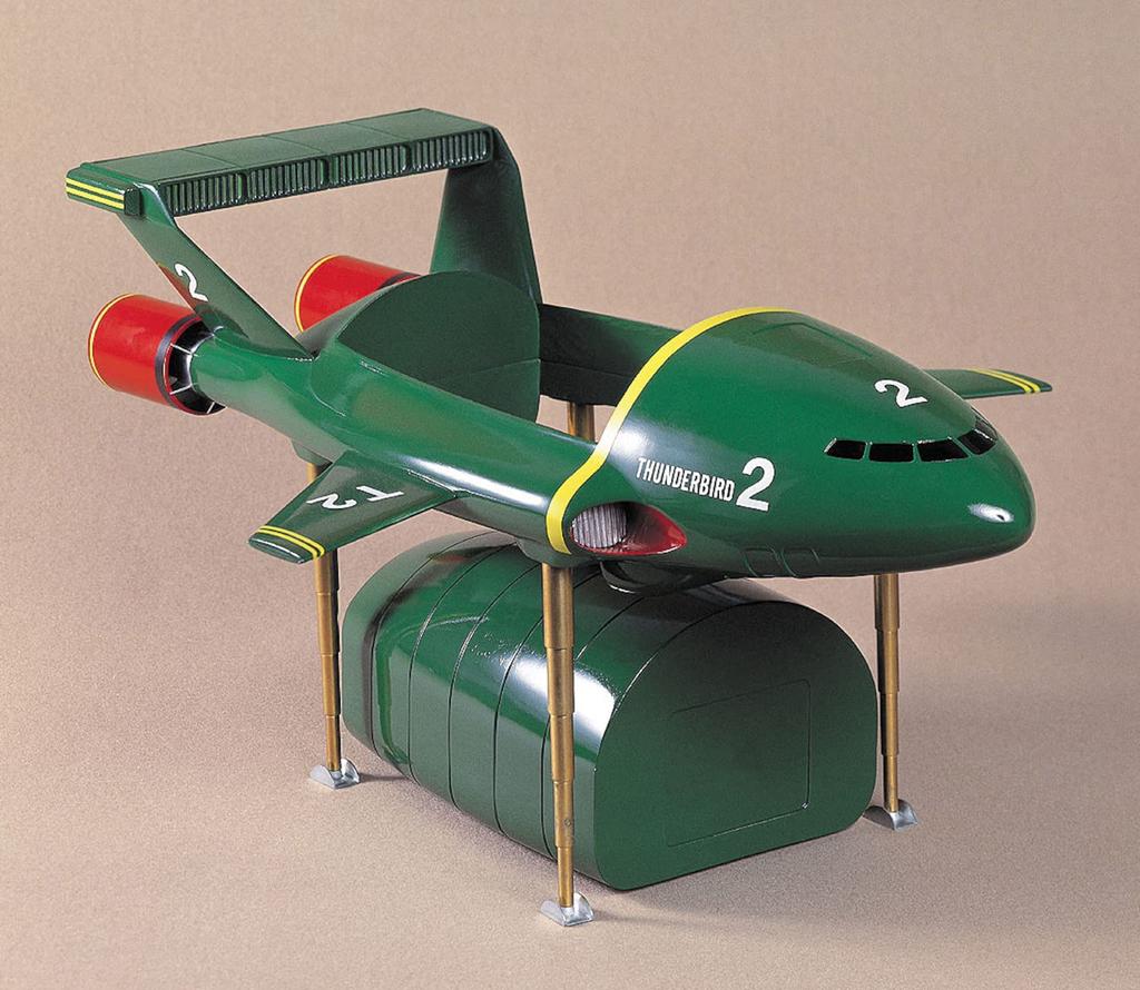 Aoshima Bunka Kyozaisha Thunderbird Thunderbird 2 4 Scale Plastic Model No.2 No. & No. 1/350