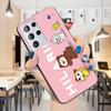 Чехол для телефона с милым мультяшным животным. Чехол с рисунком милого животного.