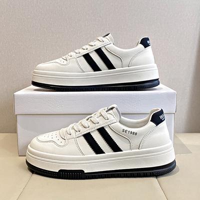 Женские повседневные кроссовки на платформе, вулканизированная обувь, универсальные простые кроссовки для бега, тенниса, удобные туфли на плоской подошве со шнуровкой