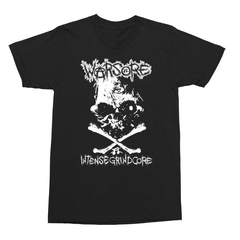 РАСПРОДАЖА WARSORE - 'Intense Grindcore' - ФУТБОЛКА - Панк-рок группа Унисекс Футболка