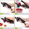 Cherry Pitter Tool: Space-Saving Lock Design, Stainless Steel, Portable & Multifunctional - Make Fresh Cherries Easily!