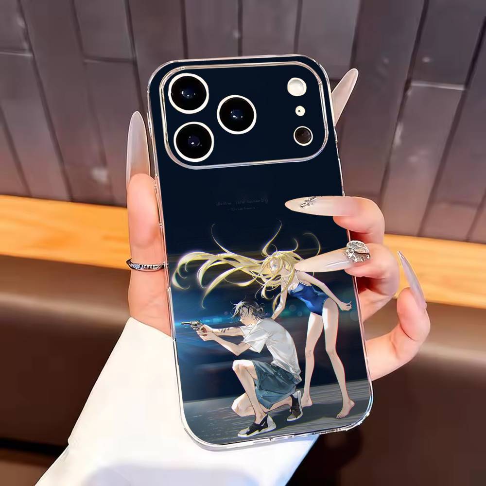 Summer Time Rendering Phone Case For iPhone17,16,15,14,13,12,11 Plus,Pro Max Soft Transparent Cover