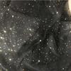 100*160CM Star Moon Mesh With Sequin Dot Soft Gauze For Clothing Bow Table Cover Wedding Birthday Party Decoration Supplies