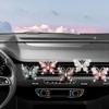2PCS Bling Butterfly Car Freshener Air Vent Clips, Sparkling Crystal Rhinestone Auto Diffuser Clamps, Full Diamond Vehicle Interior Decoration Charm
