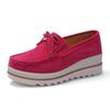 Spring Autumn Women Platform Shoes Ladies Loafers Genuine Leather Comfort Soft Moccasins Casual Flats Shoes Slip On Sneakers