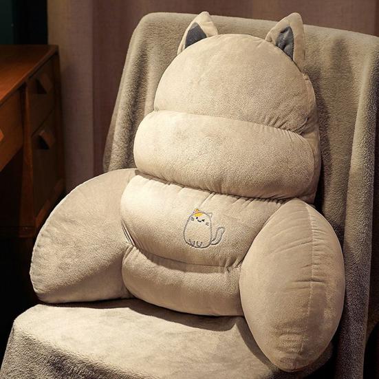 Подушка для чтения на кровати с поддержкой подлокотников на молнии. Супермягкая полностью заполненная спинка. Подушка для дивана и дивана.