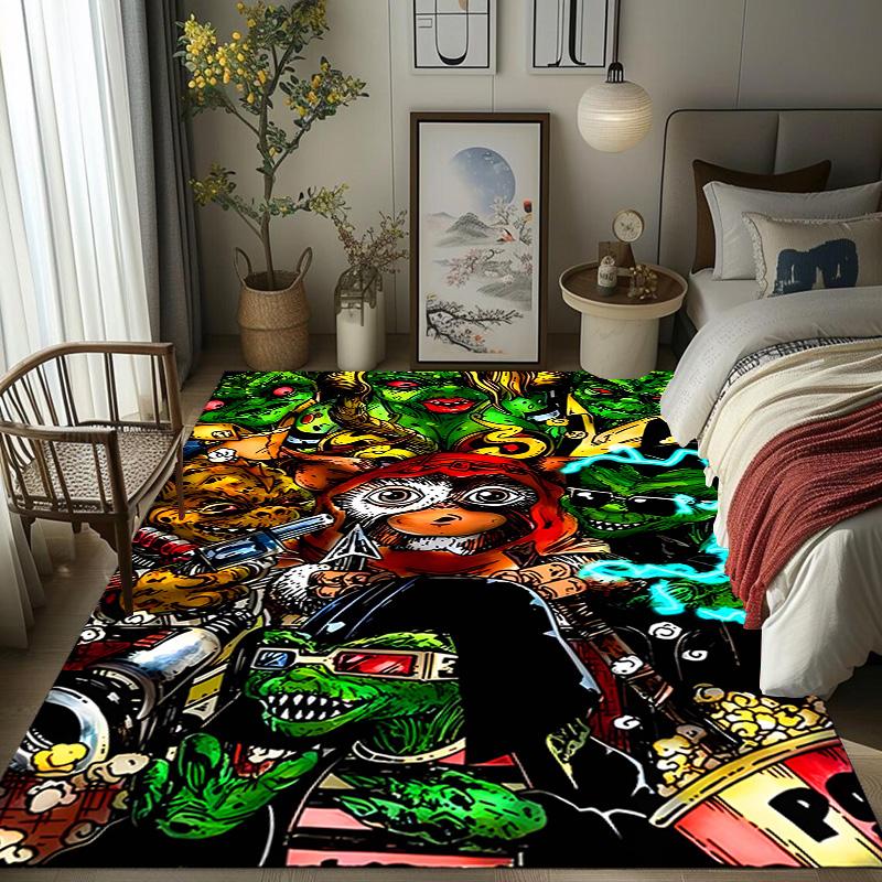 Gremlins Festive Chaos carpet Suitable for all seasons Living room and bedroom mats Dormitory decoration Bathroom mat Christmas gifts