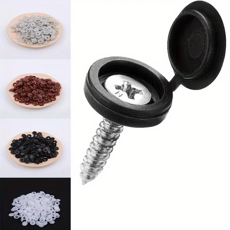 50 шт./пакет практичный шарнирный пластиковый винт складной защелкивающийся защитный колпачок кнопка гайки крышка болты защита мебель декор