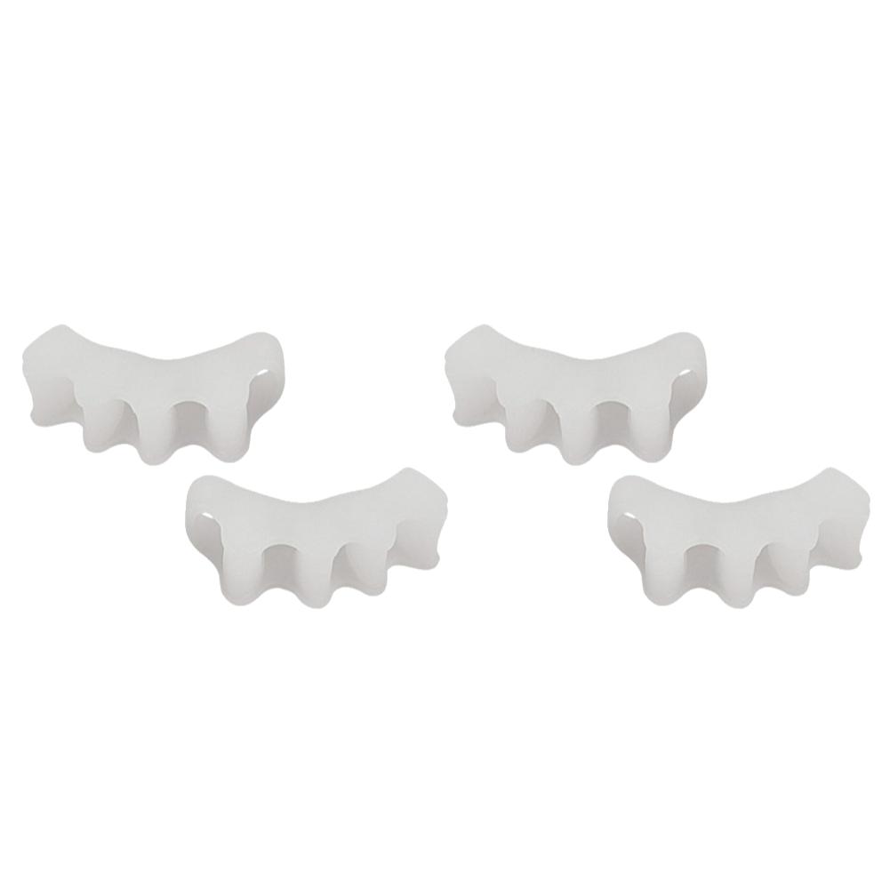 1-5 пар силиконовых протекторов для пальцев ног, разделителей пальцев ног, корректоров косточек, растяжителей и выпрямителей стоп, протекторов для снятия боли, ухода за ногами