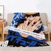 Haikyuu Fleece Blanket Large Luxury Blankets King Size Interior for Home Bed Throw Beach Towel Knitted Plaid Microfiber Bedding