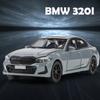 Симуляция 1/32 BMW 320I Модель автомобиля из сплава Звук Свет Литой игрушечный автомобиль Игрушечная машина Подарок на день рождения Миниатюрная машина Домашний декор