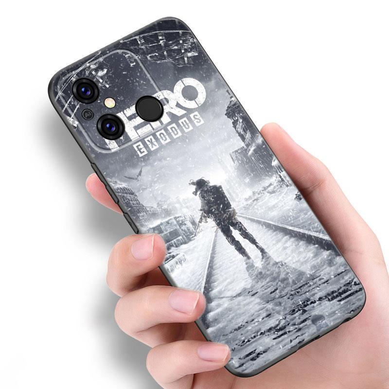 Чехол для телефона Metro 2033 Black для Xiaomi Redmi 11 Prime 11A 12C 13C A1 A2 Plus 12 4G 10 5G 8A 9A 10A 9C 10C 9i 12R Note 9T