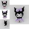 Cute Cartoon Kawaii Kuromi Plush Toy In 25cm Soft And Stuffed Design