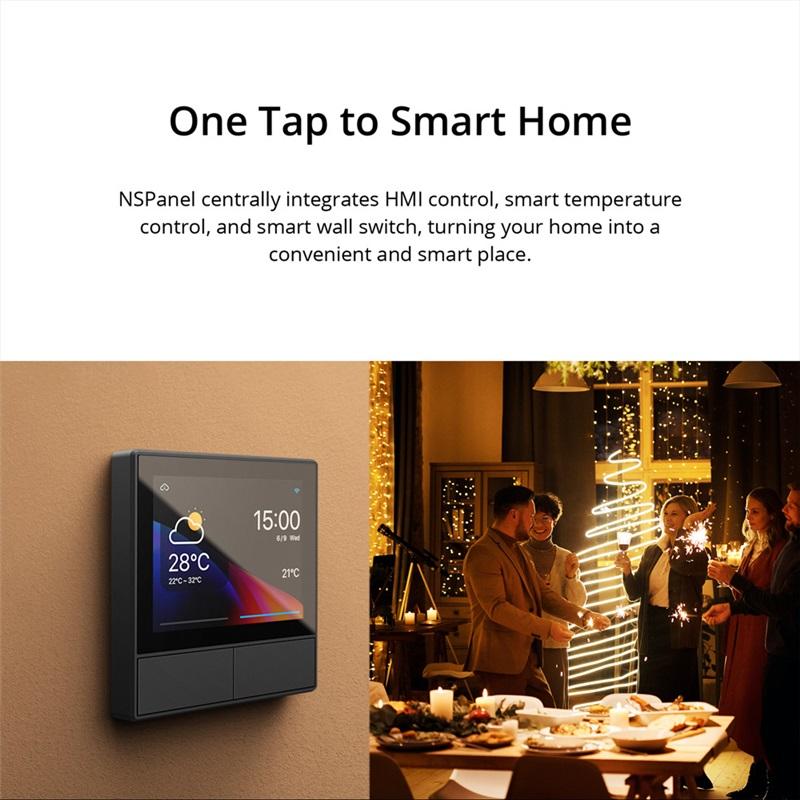 Sonoff NSPanel WiFi Smart Scene Switch Термостат Температура Все-в-одном Управление Сенсорный Экран