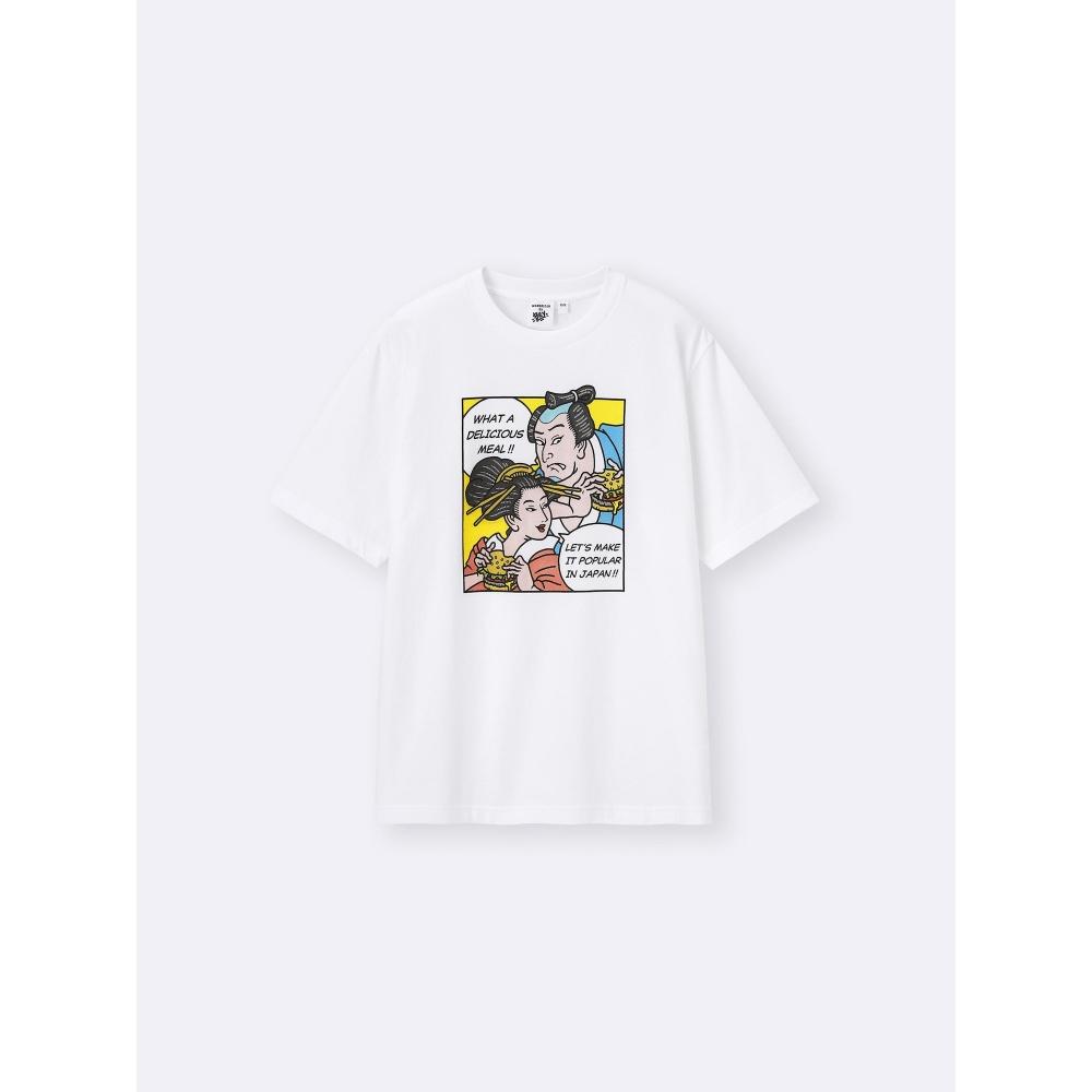 GU by Uniqlo Графическая футболка Wamericanbey