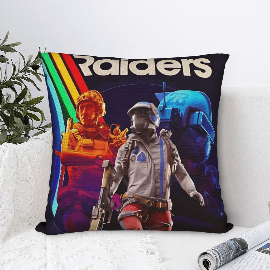 Arc Raiders Rooster Game Pillow Cover Retro Trendy Pillow Case For Couch Sofa Bedroom Design Cushion Cover Gift
