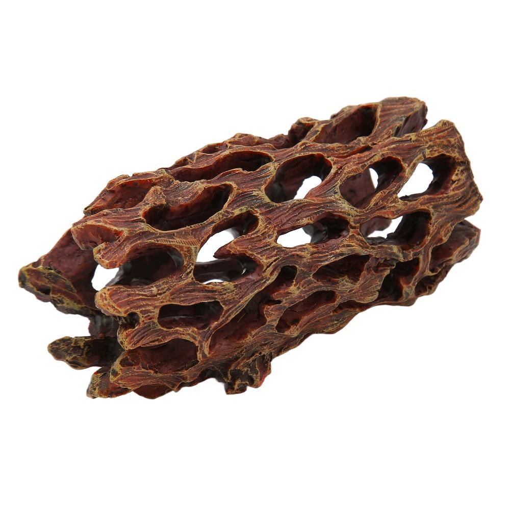 Hollow Shrimp Cave Resin Shrimp House Durable Fish Tank Ornament Aquarium Decor