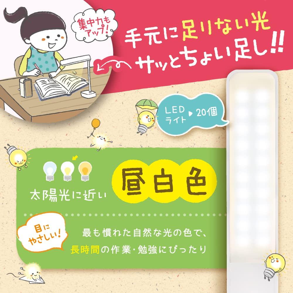 Настольная лампа Sonic, Livingaku, LED, Тонкая, Перезаряжаемая от USB, Белая, LV-5765-W