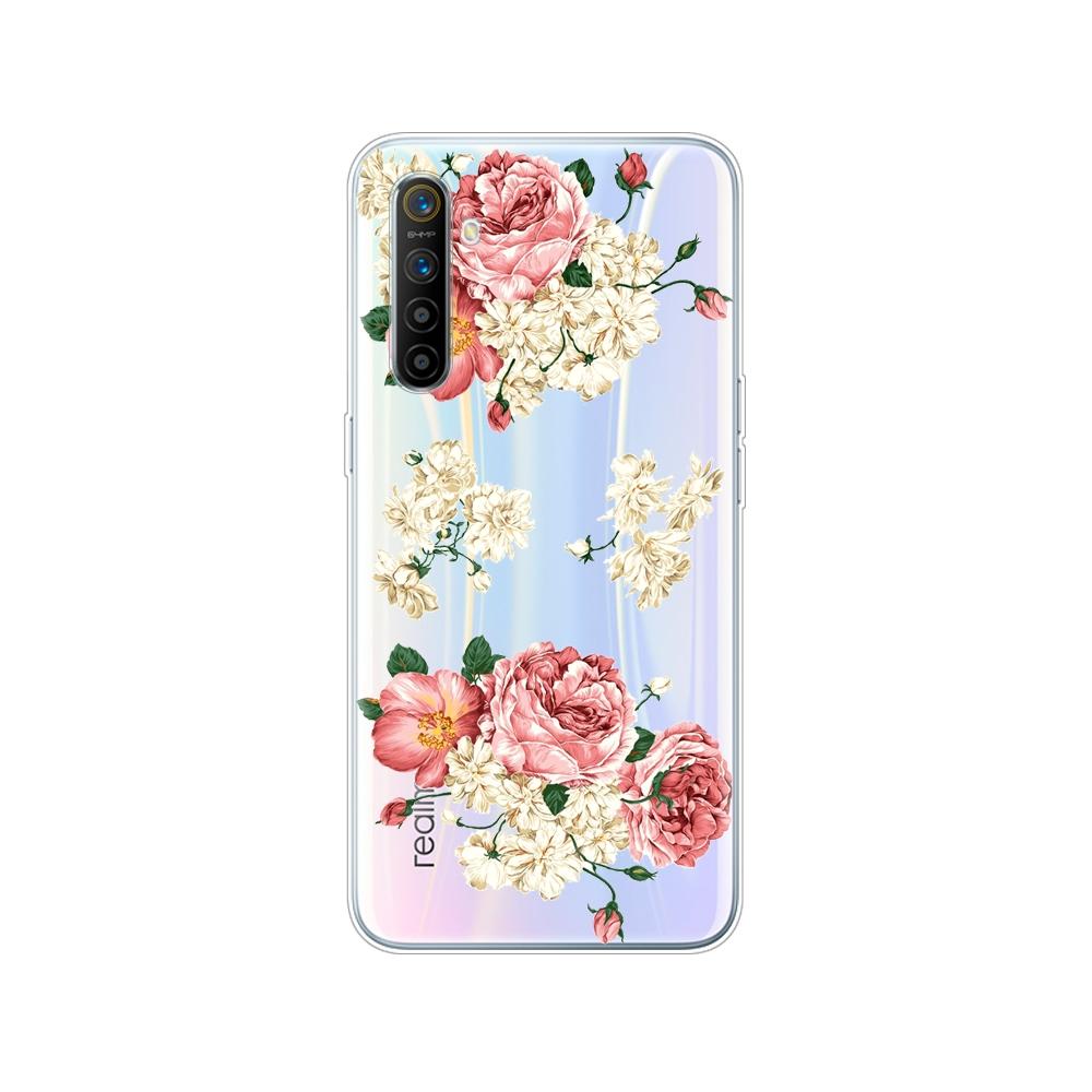 Для Realme XT Чехол RMX1921 Мягкий TPU Телефон Задняя Крышка Для OPPO RealmeXT Чехол Силиконовый Бампер Сумка Коке 6.4 дюйма