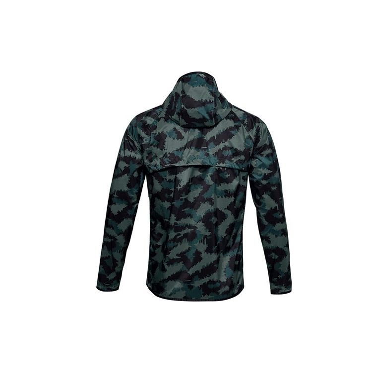 Under Armour Anywhere Storm Running Hooded Logo Jacket Men Jacket Camouflage 1356161-424
