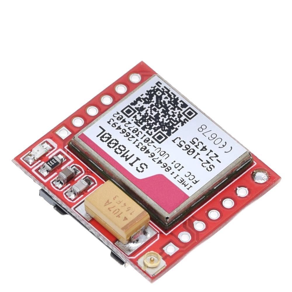 Мини-самый маленький модуль SIM800L GPRS GSM MicroSIM-карта Core Беспроводная плата Четырехдиапазонный TTL последовательный порт с антенной
