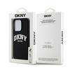 Dkny Dkhmp14Lsnyach Iphone 14 Pro6.1 Czarny/Black Hardcase Liquid Silicone White Printed Logo Magsafe