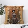 Удивительная татуированная леди Винтажный цирковой плакат Квадратные наволочки Домашняя наволочка Креативное украшение дома Наволочка для диванной подушки