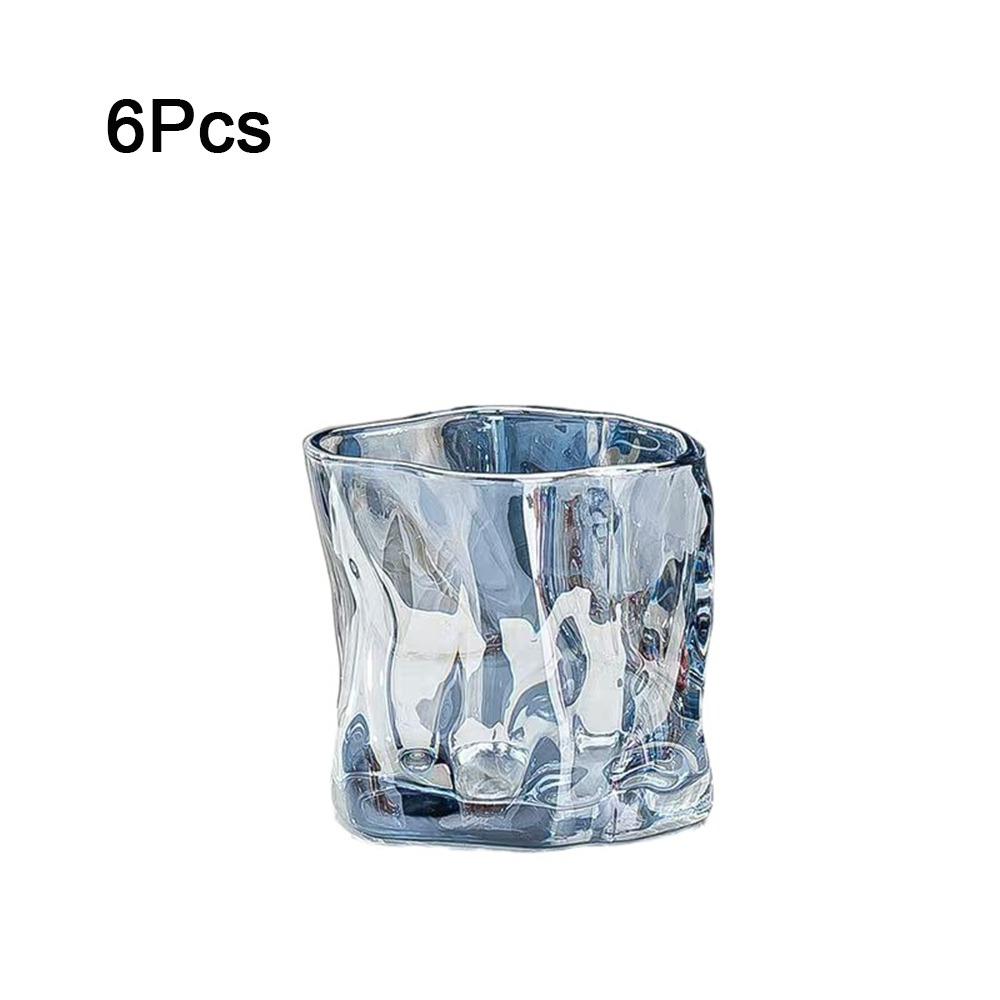 6 шт. 200 мл нестандартные стаканы красочные коктейльные стаканы для питья уникальный стакан для виски для дома