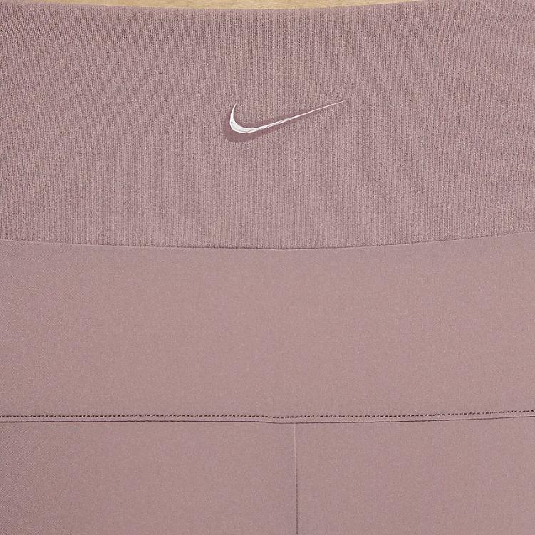 Новые женские трикотажные спортивные штаны Nike Dri FIT Bliss, дымчато-фиолетовые, красные, DV9454-208