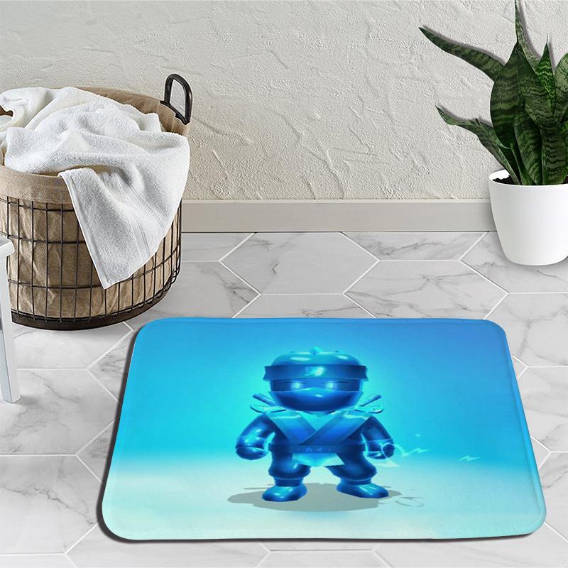 Ковер с героями мультфильмов Stumble Guys, ковер для игр, украшение для спальни, коврик для йоги, аниме, уличный ковер, нескользящий ковер, подарок на день рождения