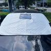 Universal Winter Car Snow Shield Windproof Strap Car Windshield Covers  Anti Sun UV