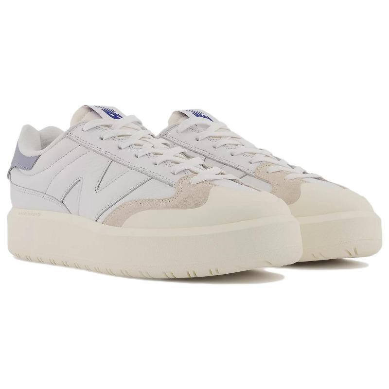 New Balance CT302 Белые с фиолетовым отблеском кроссовки CT302OA