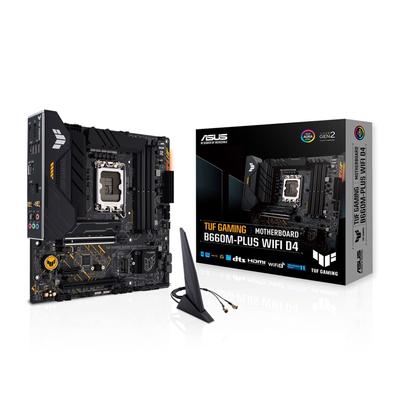 ASUS INTEL 12-го поколения процессор совместимый B660 чипсет ATX GAMING WIFI D4 авторизованный дистрибьютор (LGA1700) материнская плата/TUF B660M-PLUS [Отечественная