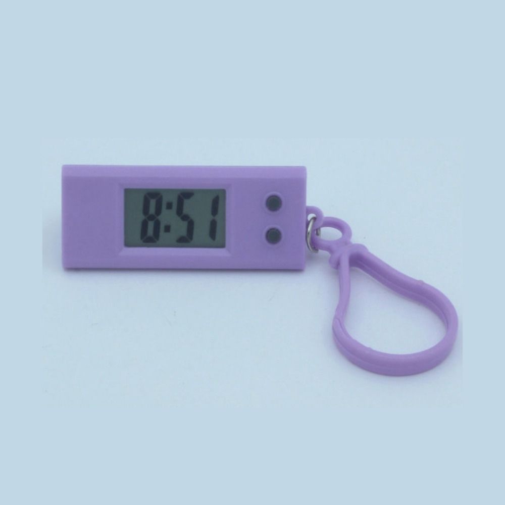 Электронные часы треугольной формы, студенческие подвесные часы-брелок, новые мини-электронные часы