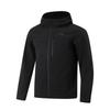 Li Ning Sports Lifestyle Series Casual Warm Waterproof Wear-Resistant Windbreaker Men Outerwear Black AWBU065-1