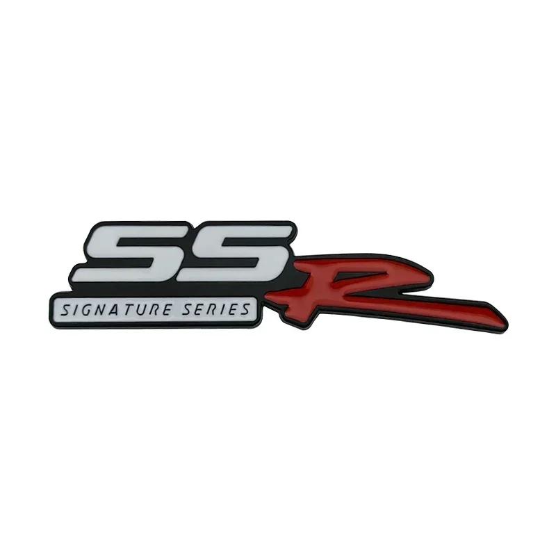 3d Metal SSR Logo Car Rear Trunk Fender Emblem Badge Sticker Decals for Chevrolet SS R Accessories la2